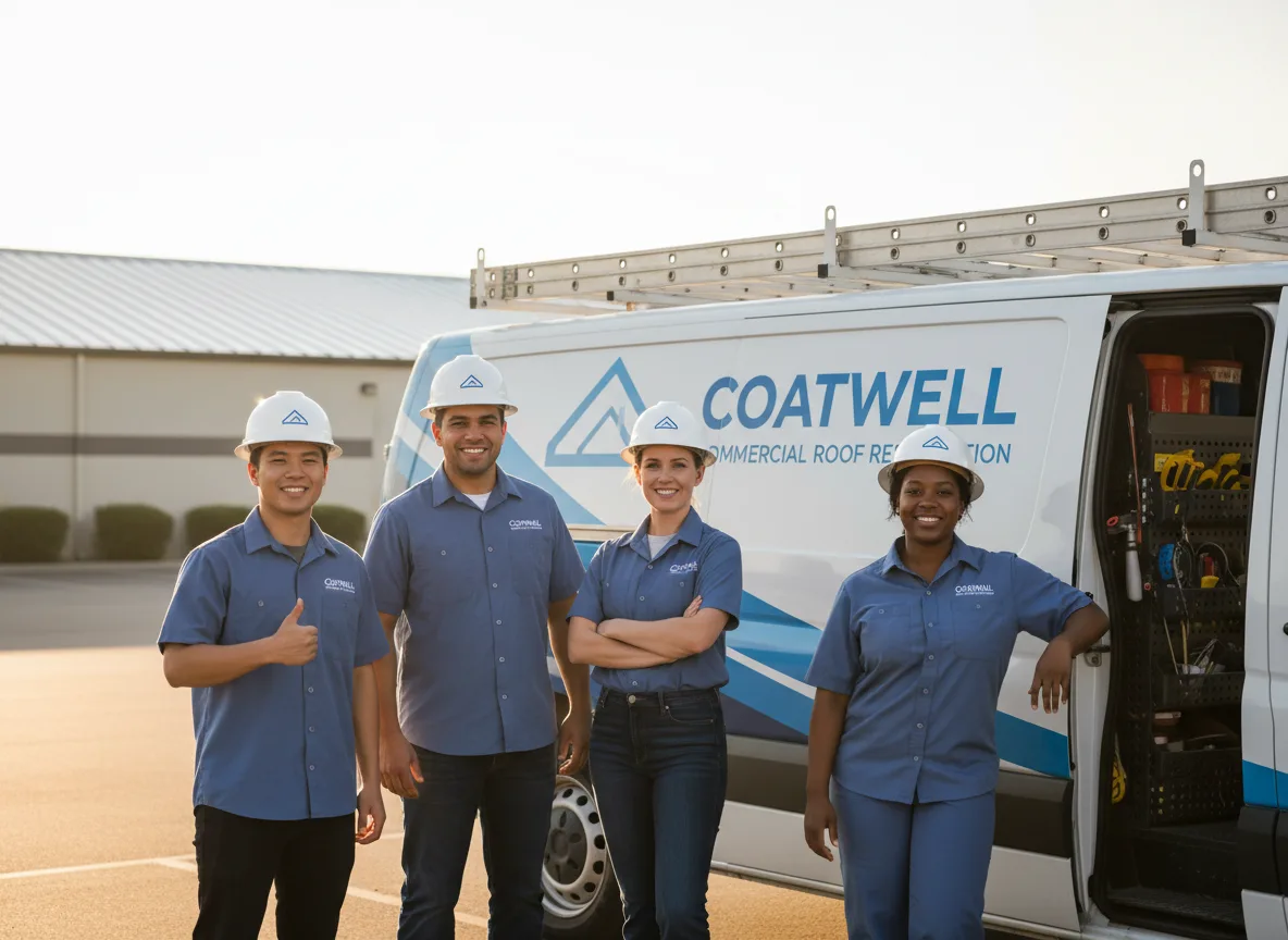 Commercial roof coating company in Altamont, IL